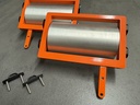 Rear rollers set